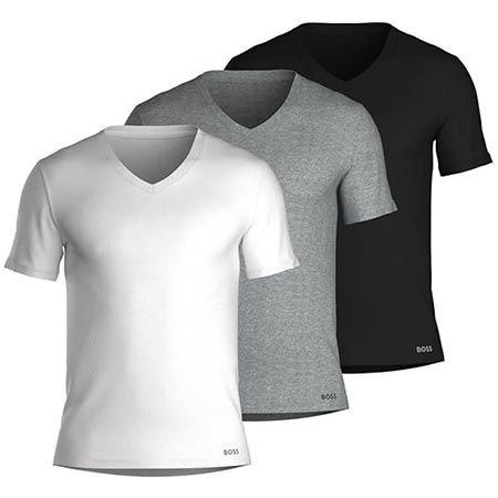 👕 3er Pack BOSS Select T-Shirts ab 20€ (statt 45€)