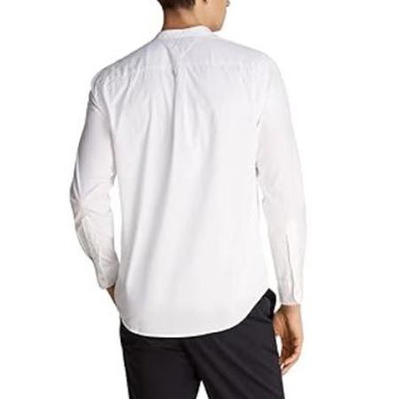 👔 Tommy Hilfiger Flex Poplin Solid Mao Hemd für 37,30€ (statt 58€)