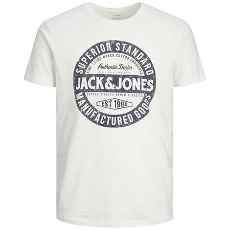 👕 Jack & Jones Jeans O Neck Logo T-Shirt ab 8,98€ (statt 16€)