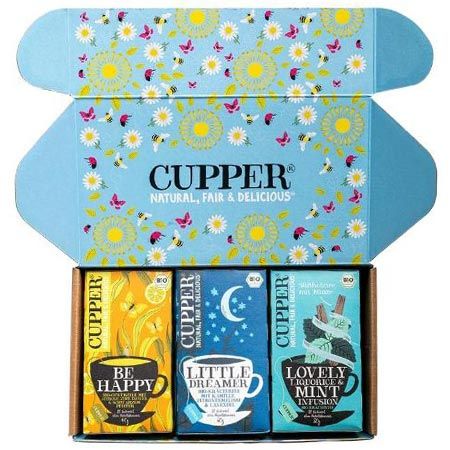 🍵 Cupper Bio Tee Klassiker Set mit 3 Sorten & 60 Beutel für 7,70€ (statt 11€)