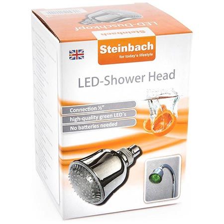 🚿 2x Steinbach LED Duschkopf mit 1/2″ Anschluss für 26,58€ (statt 44€)