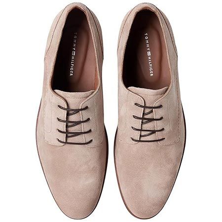 👞 Tommy Hilfiger Suede Dress Shoe Derby Schuhe ab 66€ (statt 140€)