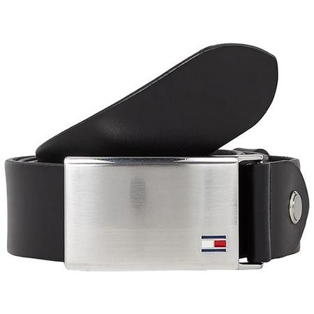 👖 Tommy Hilfiger TH Plaque Belt 3.5 Adj Ledergürtel ab 26,50€ (statt 37€)