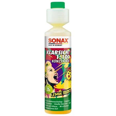 🚗 Sonax KlarSicht Lemon Rocks, 1:100 Konzentrat (250ml) für 7,58€ (statt 13€)