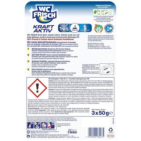 🚽 4 x 3er Pack WC FRISCH Kraft Aktiv Duftspüler Lemon ab 11,84€ (statt 20€) 🚽 4 x 3er Pack WC FRISCH Kraft Aktiv Duftspüler Lemon ab 11,84€ (statt 20€)