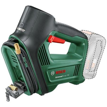 💨 Bosch UniversalPump 18V elektrischer Luftkompressor, 10,3 Bar für 42,99€ (statt 53€)