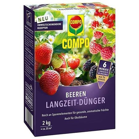 🌻 2kg COMPO Langzeit-Dünger für Beeren, Obst & Feingemüse für 5,31€ (statt 10€)