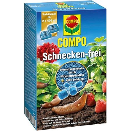🐌 2 x 200g COMPO Schnecken-Frei Schneckenkorn für 8,50€ (statt 11€)