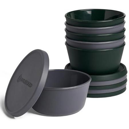 🍕 6er Set Burnhard Pizzaballenbox mit Deckel aus Silikon für 34,93€ (statt 52€)