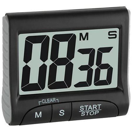 ⏱️ TFA Dostmann Digitaler Timer & Stoppuhr für 5,99€ (statt 10€)