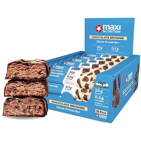 🍫 16er Pack MaxiNutrition Classic Protein Bar Chocolate Brownie ab 19€ (statt 24€)