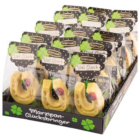 🍬 30er Pack Günthart Marzipan Hufeisen Glücksbringer, je 30g für 48,36€ (statt 57€)