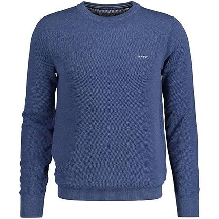 👕 GANT Classic Cotton Pique C-Neck Pullover für 65€ (statt 100€) – M + L