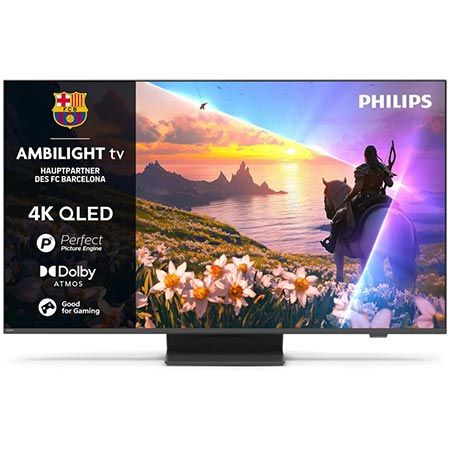 📺 Philips 55PUS8600 55″ Ambilight 4K QLED Smart TV für 479,99€ (statt 530€)