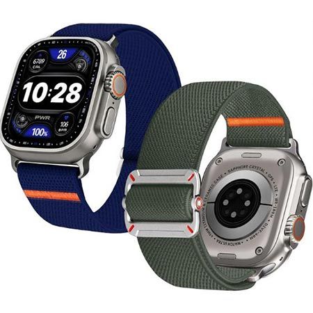 ⌚ 2er Pack Fullmosa Elastisches Nylon Apple Watch Armband für 11,39€ (statt 21€)