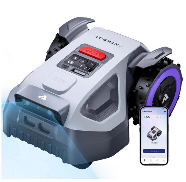 👨‍🌾 ANTHBOT M5 Mähroboter mit RTK, Dual-Vision & KI-Erkennung für 579€ (statt 629€)
