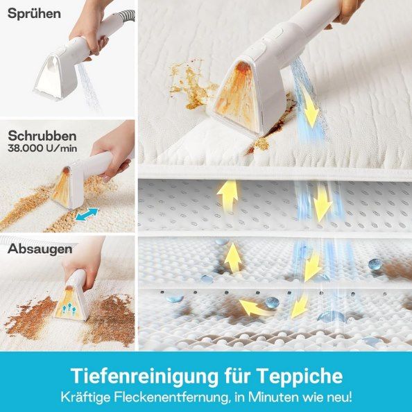 🧼 Livatro Polsterreiniger & Nasssauger für 109€ (statt 160€)