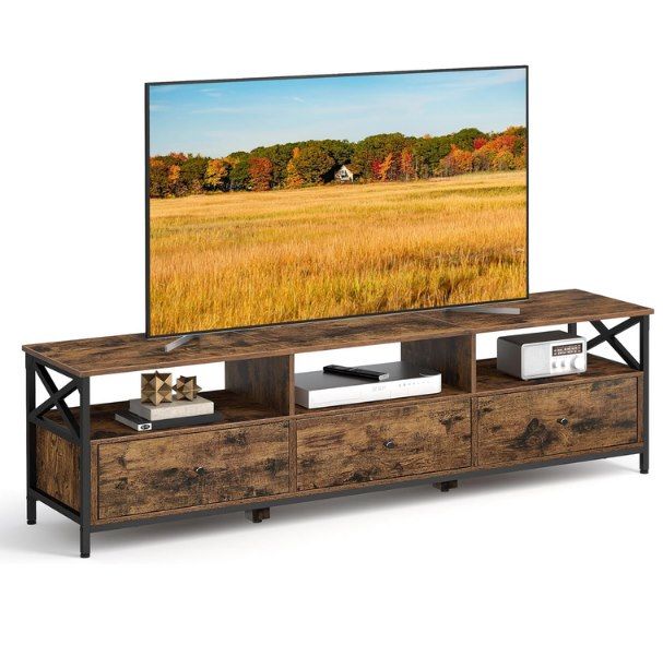 📺 VASAGLE Lowboard mit 3 Schubladen & Fächern für 79,99€ (statt 100€)