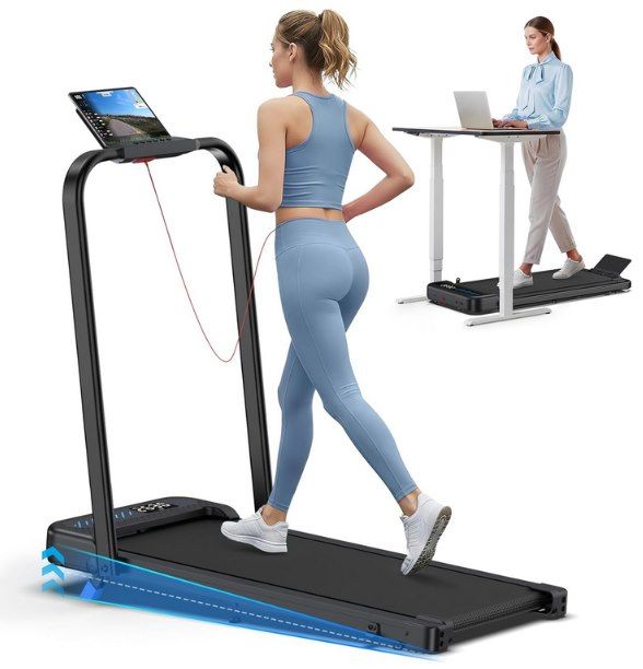 🚶 Cardirun TM037 – 2in1 Walkingpad mit 3 PS & bis 10 km/h für 132,99€ (statt 190€)