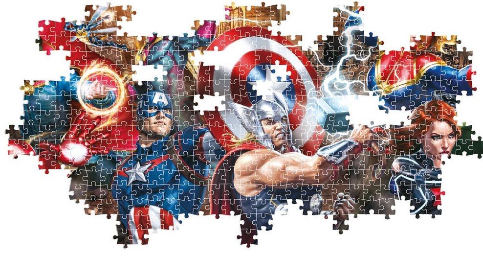 🦸‍♂️ Clementoni Marvel Panorama  Puzzle 1000 Teile für 7,99€ (statt 15€)