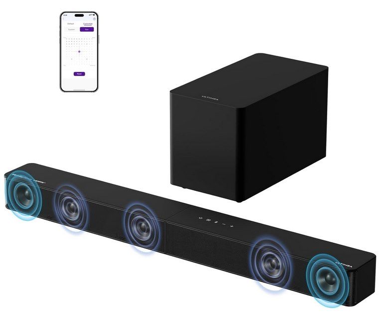 🔊 ULTIMEA Poseidon M60 Boom 5.1 Soundbar mit Dolby Atmos für 114,78€ (statt 140€)