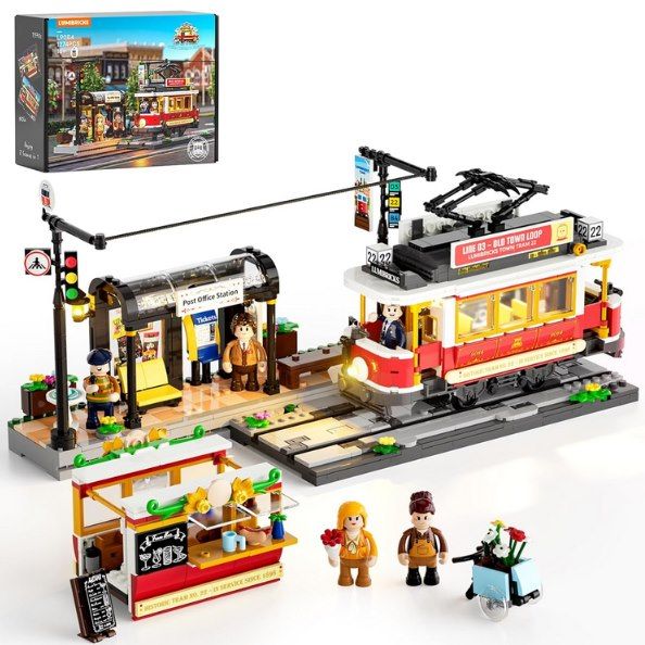 🚋 Lumibricks Historische Straßenbahn & Bahnhof (L9084) für 56€ (statt 84€)