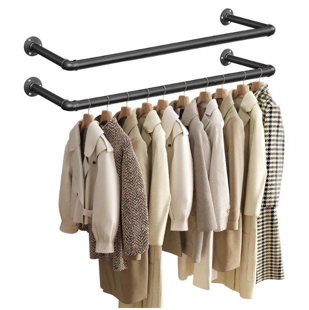 🧥 2x SONGMICS Kleiderstange für die Wand für 18,91€ (statt 22€)