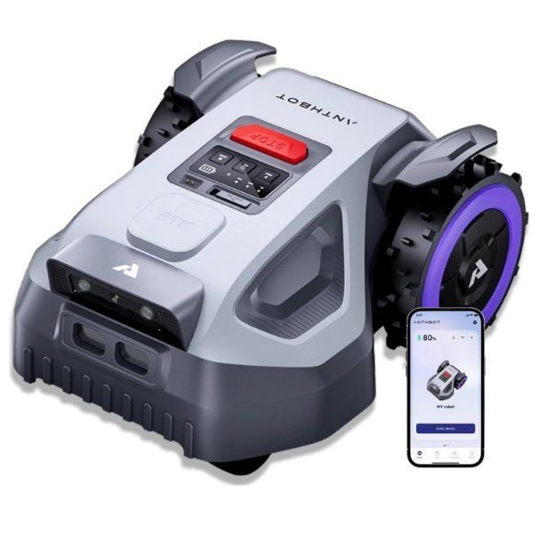 👨‍🌾 ANTHBOT M9 Mähroboter ohne Begrenzungskabel mit RTK & Dual-Vision für 719€ (statt 849€)