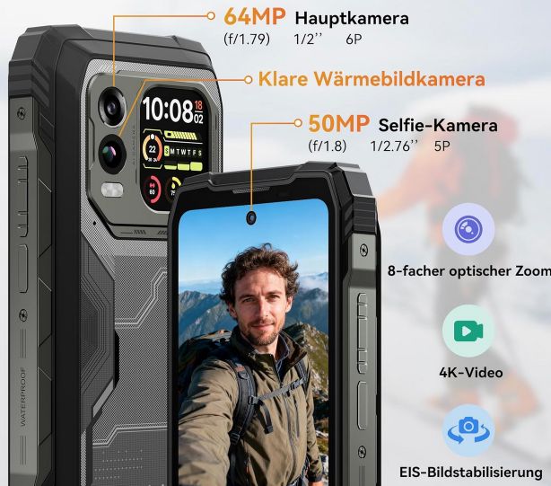 📱 Blackview XPLORE 1 Pro Rugged Smartphone mit Wärmebildkamera für 283,99€ (statt 359€) 📱 Blackview XPLORE 1 Pro Rugged Smartphone mit Wärmebildkamera für 283,99€ (statt 359€)