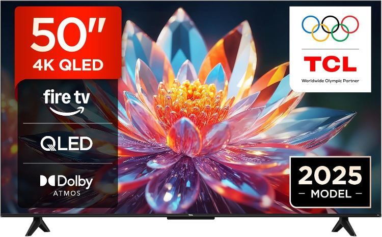 📺 TCL 50T6C 50 📺 TCL 50T6C 50 QLED 4K UHD Fernseher mit Dolby Vision & Atmos für 299€ (statt 349€)