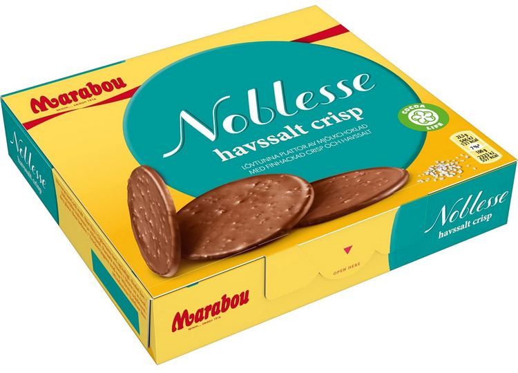 🍫 12er Pack Marabou Noblesse Sea Salt, je 150g für 45,68€ (statt 54€)