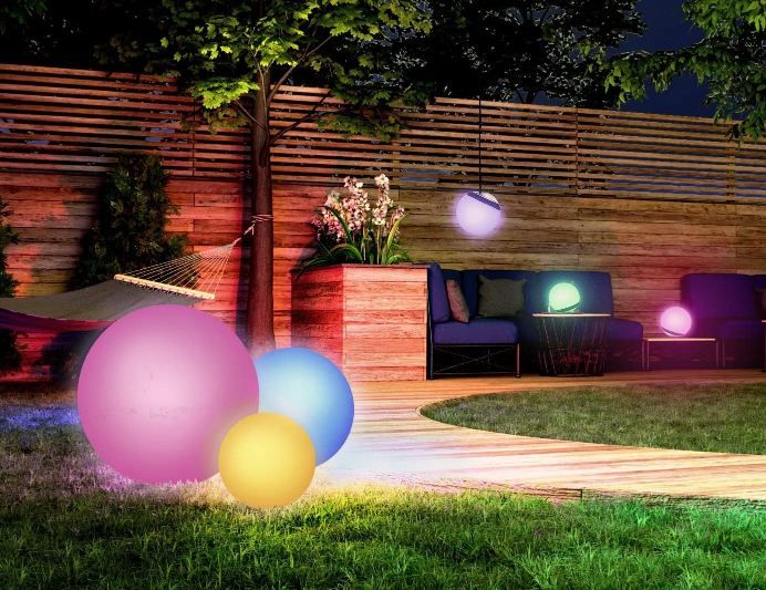 💡 tint Pendula Solarhängekugel in 3 Größen z.B. 20cm für 19,99€ (statt 56€)