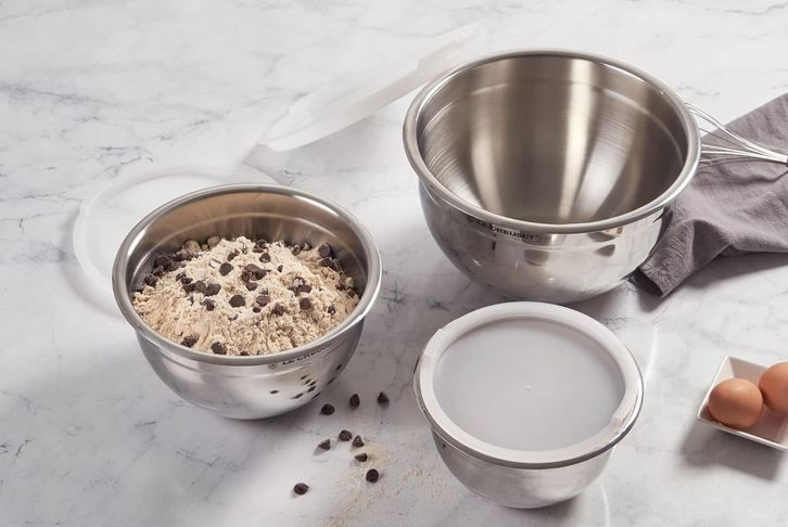 🥣 Le Creuset Rührschüsselset aus Edelstahl, 3 tlg. für 49,99€ (statt 62€)