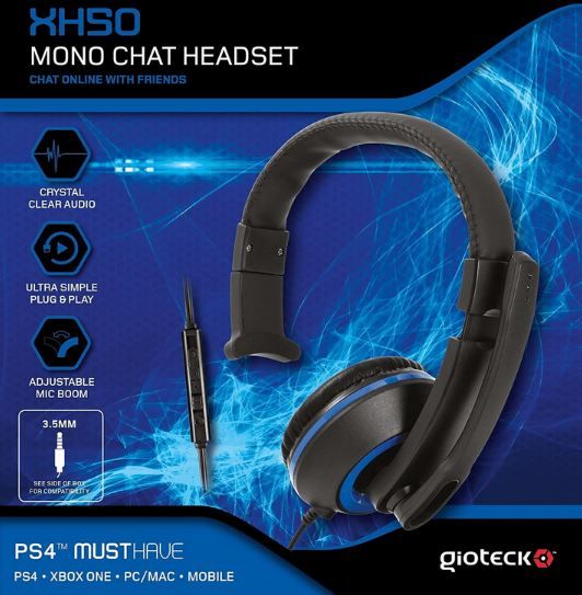 🎧 2x Gioteck XH50 Mono-Headset für 9,98€ (statt 28€) - Refurbished 🎧 2x Gioteck XH50 Mono Headset für 9,98€ (statt 28€) Refurbished