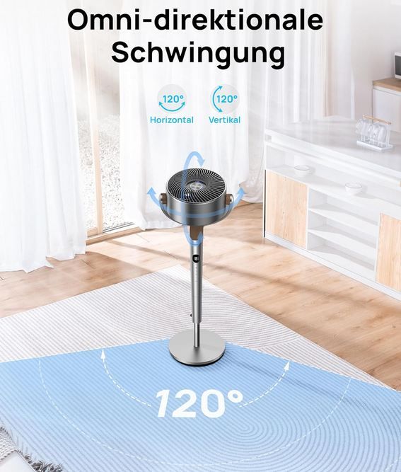 💨 Dreo Polyfan Standventilator mit 120°+120° Zirkulation für 93,49€ (statt 117€) 💨 Dreo Polyfan Standventilator mit 120°+120° Zirkulation für 93,49€ (statt 117€)