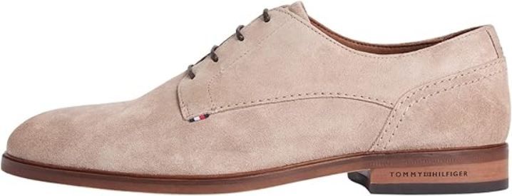 👞 Tommy Hilfiger Suede Dress Shoe Derby Schuhe ab 66€ (statt 140€)