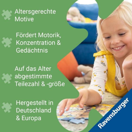 🧩 Ravensburger Bluey Kinderpuzzle ab 3 Jahren, 15 Teile für 4,92€ (statt 9€)