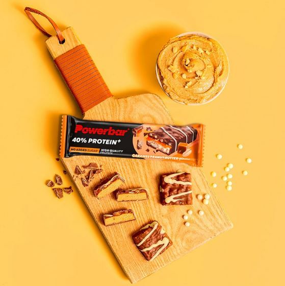 🍫 12er Pack Powerbar 40% Protein + Crisp Caramel Peanut Butter ab 16,87€ (statt 24€)