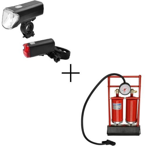 🚲 Fischer Fahrrad Beleuchtungs Set 70/30/15 + Fischer Fußpumpe für 14,94€ (statt 24€)