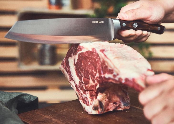 🔪 Burnhard Küchenmesser mit Pakka Holzgriff für 42,67€ (statt 60€)