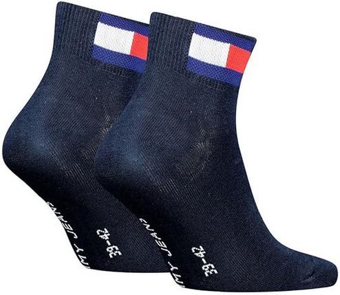 🧦 2er Pack Tommy Hilfiger Flag Quarter Socken für 8,99€ (statt 14€)
