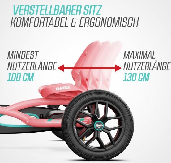 🏎️ BERG Buddy Lua Pedal GoKart ab 3 Jahren für 279€ (statt 319€)