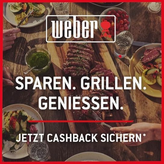🥩💸 Amazon: Weber Gas  & Elektro Grills & Zubehör im Angebot + bis zu 150€ Cashback