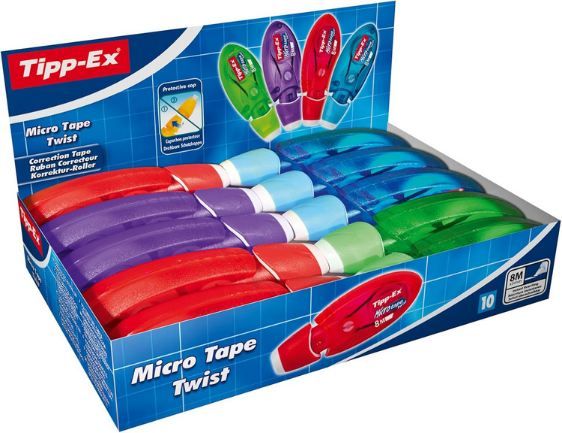 ✍🏻 10er Pack Tipp-Ex Micro Tape Twist Korrekturroller ab 14,93€ (statt 26€) ✍🏻 10er Pack Tipp Ex Micro Tape Twist Korrekturroller ab 14,93€ (statt 26€)