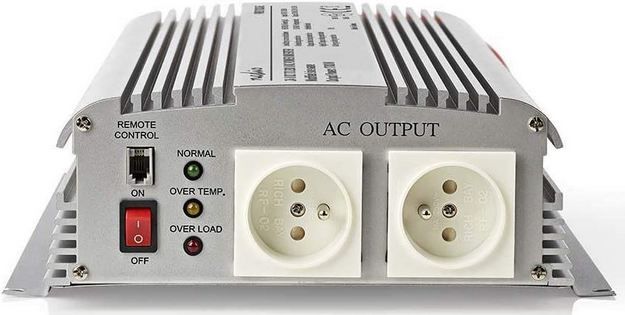 🔌 Nedis Power Inverter 24V DC to 230V AC Wechseltrichter, 1700W für 97,65€ (statt 190€)