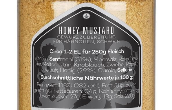 🍖 Ankerkraut Honey Mustard BBQ Rub, 200g für 7,49€ (statt 13€)