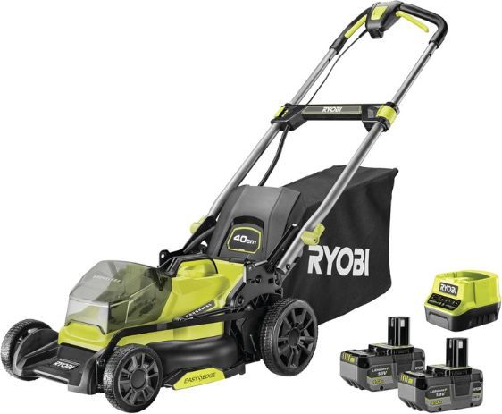 🏡 Ryobi RY18LMX40C 240 ONE+ Akku Rasenmäher, 40cm inkl. Akkus für 328,99€ (statt 400€)