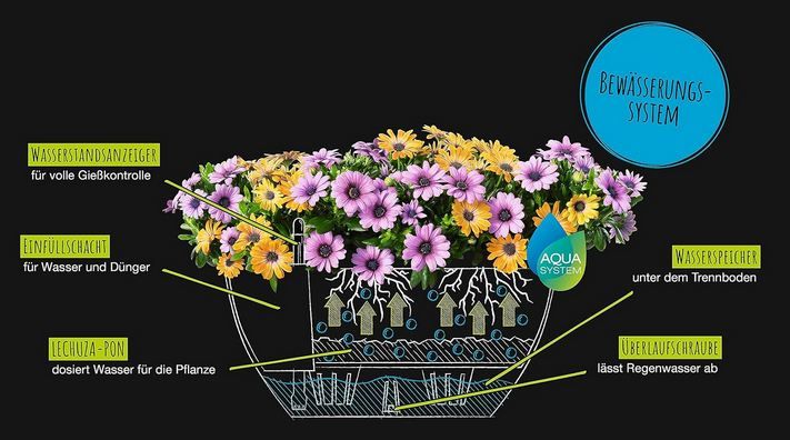 🪴 Lechuza Cubeto Color 30 Blumentopf Komplettset für 17,94€ (statt 22€)