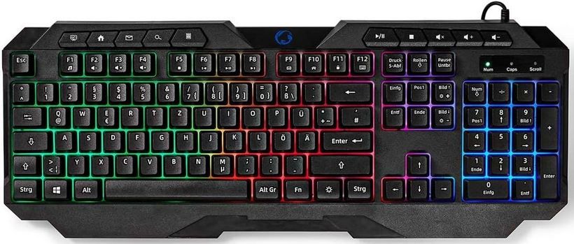 ⌨️ 2x Nedis Mechanische USB Gaming Tastatur mit RGB für 9,98€ (statt 38€)