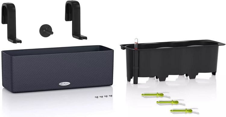 🪴 Lechuza Balconissima 40 Blumentopf inkl. Halter für 18,99€ (statt 28€)